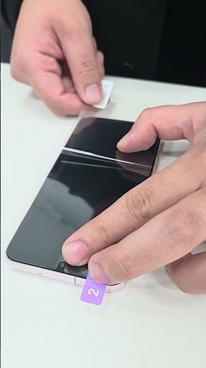 핸드폰 액정보호 필름 잘 붙이는 방법 동영상