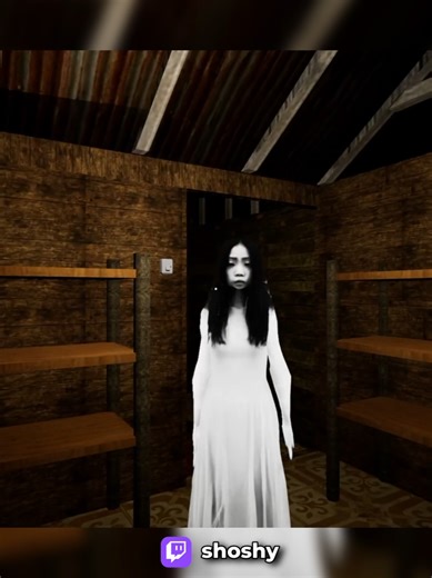 I took over a haunted Filipino store 😭 | links in bio 👀 #horrorgame #horror #singing #stream #streamer