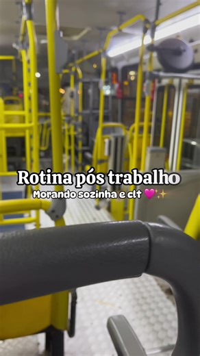 Rotina pós trabalho 🩷✨ #morandosozinha #clt #f #CapCut