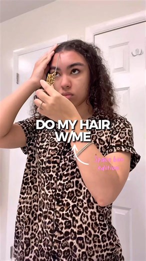 let’s do some space buns!🎀 #curlyhair #hairstyles #shorts #minivlog #contentcreator