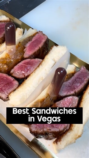 Gyu @gyuplus_lv is opening a second location in Southwest Las Vegas on 1/10 and they want to celebrate by giving away prizes and welcoming our locals and tourists in to see the new spot. They still have their wildly popular Chinatown location serving the best, authentic Japanese street food & sandos anywhere. Add them to your must visit list for lunch or dinner. #vegas #lasvegas #vegasstarfish #food #sando | VegasStarfish’s Tips & Tricks