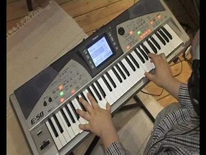 How to make a very basic use of the Roland E-50 arranger