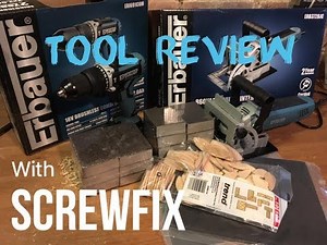 ERBAUER Tools Review with SCREWFIX