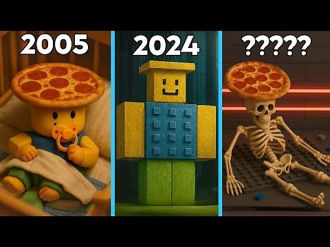 Evolution of NOOBINI PIZZANINI - Italian Brainrot