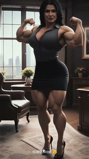 Rich and strong boss lady dancing and muscle posing 💪🏻😎 #strength #fitnessmotivation #inspiration