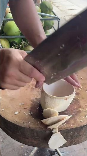 Make a Coconut Bowl from Coconut Shells