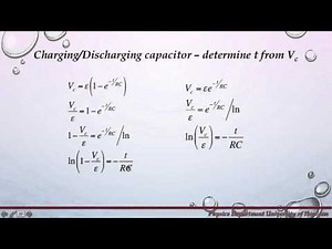 Capacitance and RC Circuits