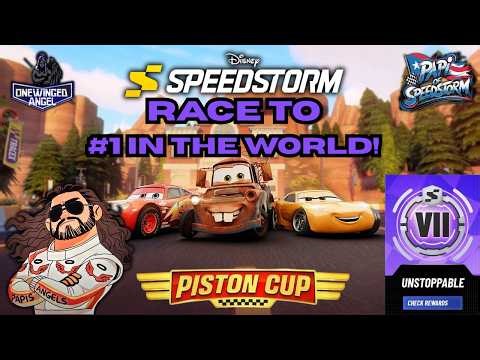 18+ Papi presents Disney Speedstorm Ranked | #1 in Ranked | Papi Completed the Trifecta!