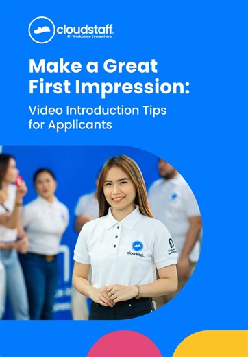 Got your video resume ready? 🎬 Here are some tips to help you nail it and show off your skills in the best light! Let’s make sure your first impression is unforgettable. #fyp #cloudstaff #JobOpportunity #CloudstaffLife #Cloudstaffers