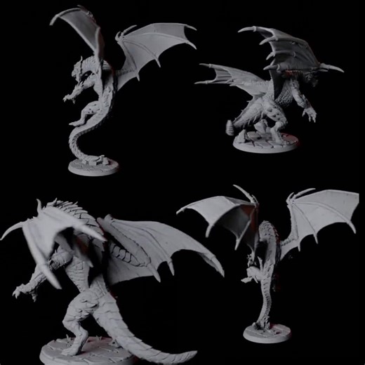 Chromatic Dragon Miniatures: D&D, Pathfinder, Tabletop RPG - Etsy UK