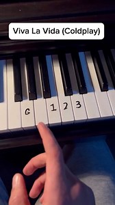 232K views · 1.8K reactions | Viva La Vida (Easy Tutorial) #piano #stepbystep #tutorial #pianolessons | Keys Tutorials | Facebook