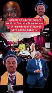 Discours d’Olive Lembe au diplôme de Laurent-Désiré Kabila Jr