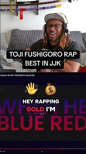 RUSTAGE | TOJI FUSHIGURO RAP | "Going for the Kill" | REACTION!! #rustage #tojifushiguro #animerap