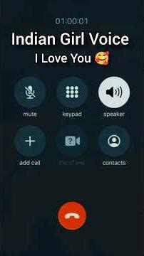 Indian Girl Voice i love you village prank audio girl voice message | duplicate girl voice prank