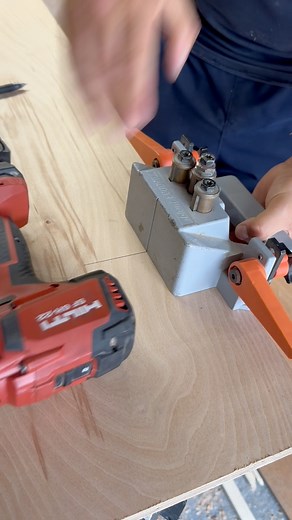 How Do You Drill Out Your Blum Hinges? Jigs? Freestyle with drill? Router? Other?This is how I do mine……#hinge #blum #how #speed #carpentry #joinery #builder #tools #asmr #foryou #fyp | Scott the Builder