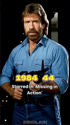 Chuck Norris' Legendary Journey: From Karate Champion to Action Movie Star❤️ #ChuckNorris #celebrity