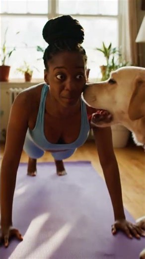 Peaceful Yoga? My Dog & Cat Said NO 😂🧘‍♀️🐶🐱