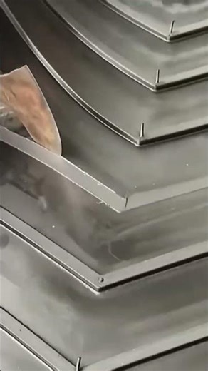 cutting a piece of rubber using a special tool to the specified size#shorts #trending