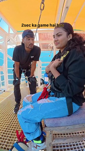 2sec ka game hai bro Booking 7060303833 [bungee jump, Rishikesh, uttrakhand, dare] | Adventure Lover2.o