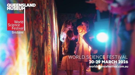 🚀 WE’RE LIVE 🚀 World Science Festival Brisbane returns in 2026 and the full program is officially out of this world! From tiny tardigrades to colliding galaxies, firing neurons to living ecosystems, this is science at every scale. Across 10 epic days and nights, dive into tons of events with global thinkers, live experiments, immersive performances and hands-on moments that will leave an impact. This is science with a beat. 🎟️ Explore the program now: https://bit.ly/47UAGUd #wsfb2026 #thisisq