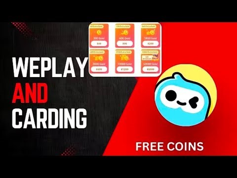 HOW TO WEPLAY CARDING AVILABLE FREE FIRE BGMI ALL APPS