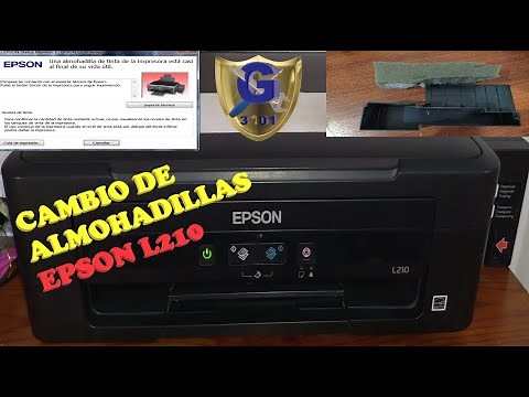 CAMBIO DE ALMOHADILLAS EPSON L210
