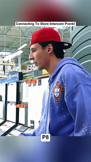 Connecting To Store Intercom Prank! #IntercomPrank #PublicPrank #FunnyReactions #StorePrank #ViralMoment