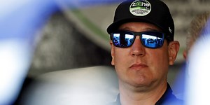 Kyle Busch furious after early penalty at Las Vegas