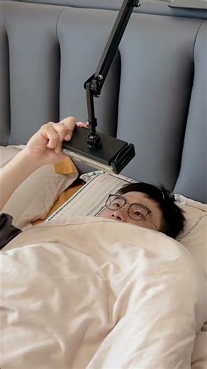 flexible 360° stand for bed or desk 📱👌 #dhgate #dhgatefinds #coolgadgets