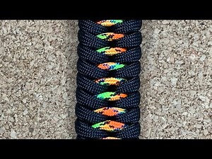 How To make A Dragons Teeth Paracord Bracelet