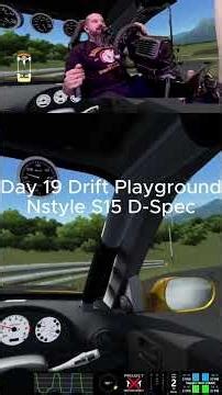 Assetto Corsa day 19 Drift Playground Nstyle S15 D-Spec #assettocorsa #drift
