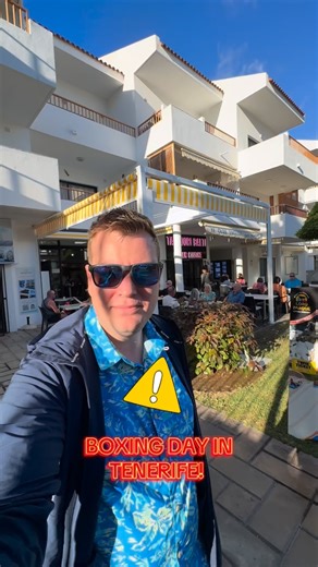 BOXING DAY in Tenerife- UNREAL weather but BIG WARNING for all tourists ‼️ #tenerife #weather | The Knightstrider