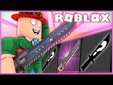 SAW GODLY KNIFE UNBOXING! | Murder Mystery 2 | Roblox