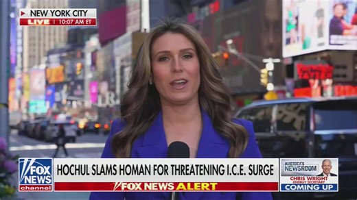 New York Governor Kathy Hochul vows to do everything in her power to IMPEDE ICE from working in New York. Border Czar Tom Homan says New York is his next target, but claims it WON'T be like Minnesota. Even so, Hochul is continuing to CRASH OUT."States like New York can and must be a guardrail against ICE overreach. ICE will no longer be able to use our police, our jails, and our resources to carry out civil immigration enforcement. Because guess what? Our officers, paid for by local taxpayer dol
