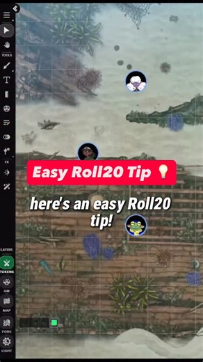 Play D&D and TTRPGs Online! on Instagram: "Easy Roll20 Tip! 💡 Dungeon Masters, if you play DnD online, here’s an easy way to change the color of any map in three clicks. Go from day to night, from above ground to underwater, or to the Fey realm. Try this in your next TTRPG session! #dungeonsanddragons #dmtips #virtualtabletop"
