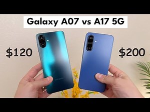 Galaxy A07 vs Galaxy A17 5G - What's Different?