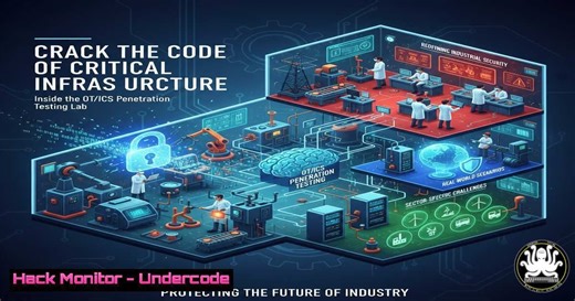 Crack the Code of Critical Infrastructure: Inside the OT/ICS Penetration Testing Lab That’s Redefining Industrial Security + Video | UNDERCODE TESTING