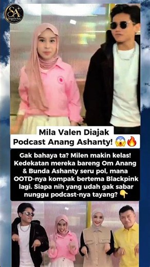 Mila Valen Podcast: Gak Nyangka Bakal Gini! 😱🔥#valenda7 #milada7 #anangashanty #podcast #shorts