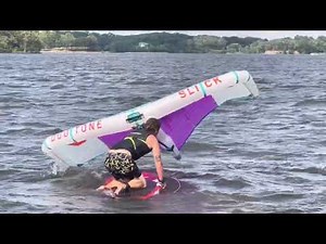 First flight wing foiling