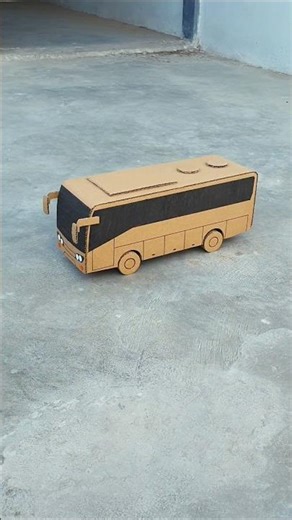 DIY Cardboard Remote Control Bus 🚌 #shorts