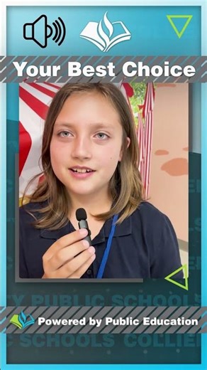 CCPS Your Best Choice - Pinecrest Elementary School female Student