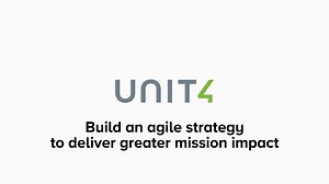 Unit4 Nonprofit Explainer Video 4 - Build an agile strategy to deliver more impact