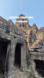 Exploring temple ruins in Cambodia #allabandoned #urbex #ForgottenHistory # lostplaces #urbanexploration #tombs #ruins | The Abandoned Project