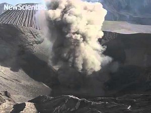 Mount Bromo eruption