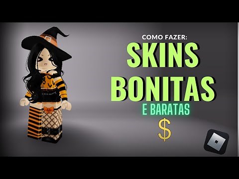DICAS DE *como fazer* SKINS BONITAS E BARATAS NO ROBLOX!