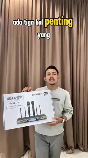 Mic Wireless Alvey Artis-1 Pro — Mic Premium untuk Artis