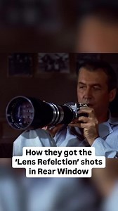 How they got the ‘Lens Refelction’ shots in Alfred Hitchcock’s ‘Rear Window’⁠ via @raidersofthelostpodcast⁠ ⁠ ⁠ #alfredhitchcock #movies #rearwindow #bts | DIYPhotography