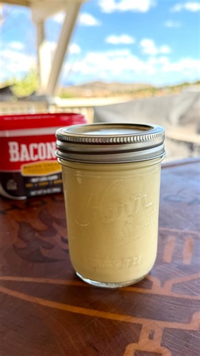 Baconaise aka Carnivore Mayo My family and I eliminated seed and vegetable oils from our diets around 2.5 years ago. This forced us to seek alternatives to many of our favorite condiments. Buying “carnivore mayo” in store can be very pricey, and usually still has ingredients we would like to avoid. So this has become our family recipe for mayonnaise. Keep in mind this is baseline, so build off of it from there. Sometimes we don’t add garlic, at times we sub out lemon juice for vinegar. The real 