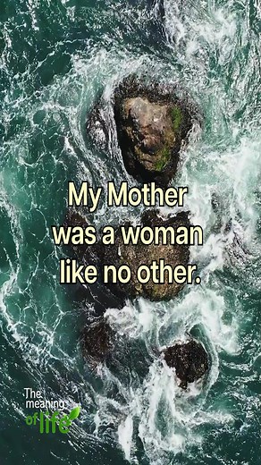 1M views · 26K reactions | My Mother was a woman like no other. | The meaning of life | Facebook