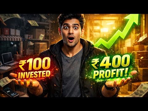₹100 → ₹400 PROFIT 🤯 First Time Business Investment|ThinkiT@MONEYTALKSWIRELESS@financewithsharan